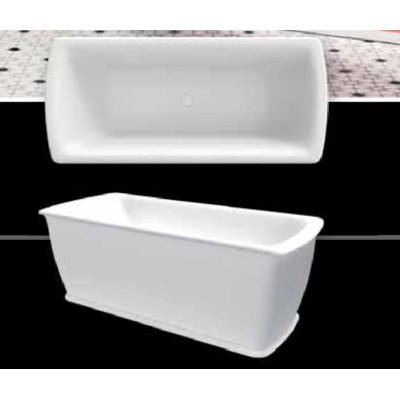 Akmens masės vonia Balteco EPOQUE 168x75, balta