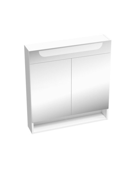 Ravak MC Classic II veidrodinė spintelė 70 x 14 x 76 cm, su LED apšvietimu, balta šoninė apdaila