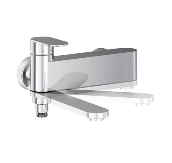 Ravak Chrome II vonios maišytuvas, sulenkiamu snapu (pasirinkite spalvą)