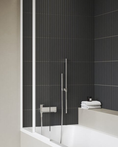 Ravak Chrome II vonios maišytuvas, sulenkiamu snapu (pasirinkite spalvą)