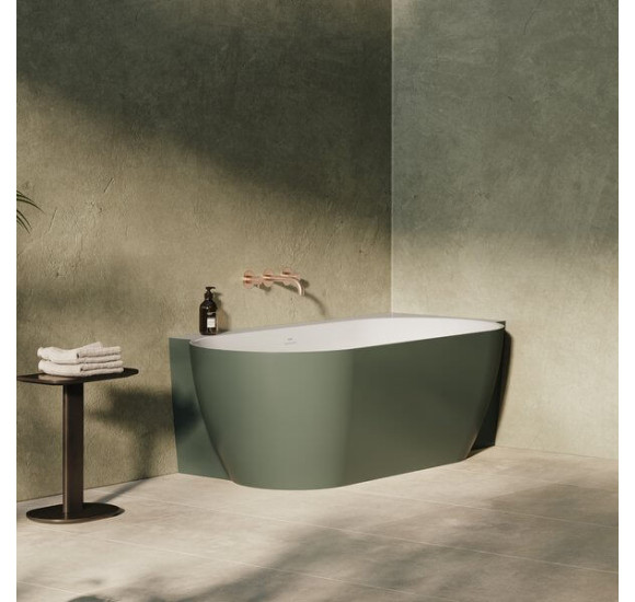 Ravak vonia Freedom Corner II Tec 175x86, laisvai pastatoma, sifono dangtelis baltos spalvos, pasirinkite vonios spalvą