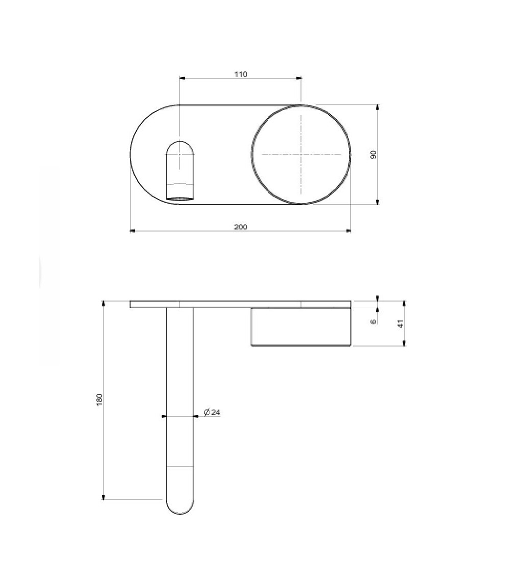 QD MagistroLab ETERNAL progresyvinis maišytuvas su marmuro rankenėle