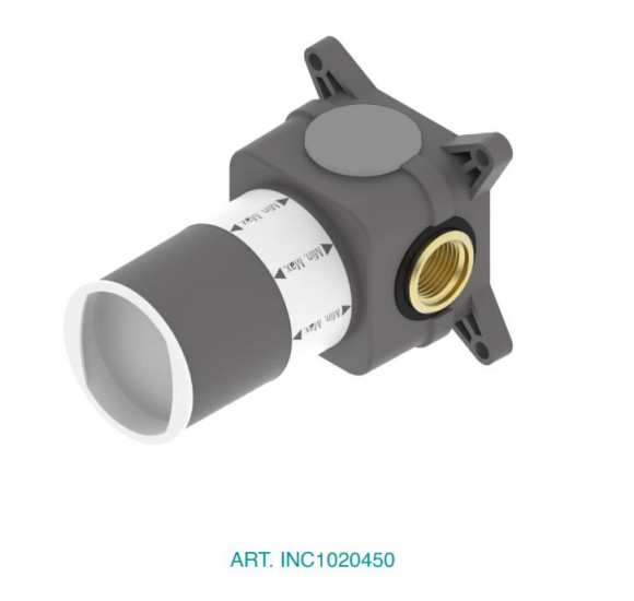 QD Magistrolab potinkinė dėžutė praustuvo maišytuvui (Hammer serija)