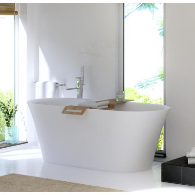 Akmens masės vonia Balteco FIORE 180x82, balta