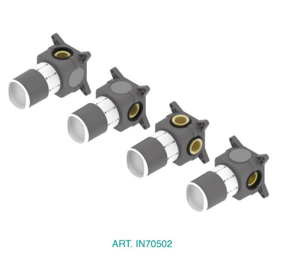 QD MagistroLab potinkinių dalių komplektas vonios maišytuvui