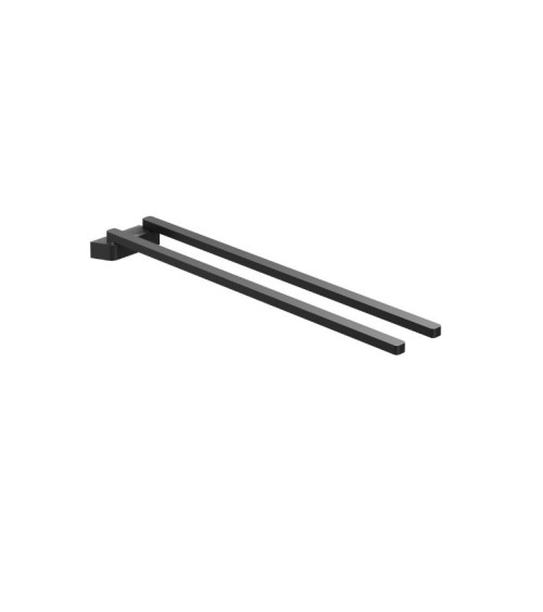 Ravak pasukamas vonios rankšluosčių laikiklis, juodos matinės spalvos