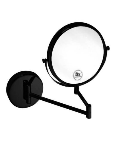 Bemeta Dark Kosmetinis veidrodėlis  Ø190 mm (juodos spalvos)