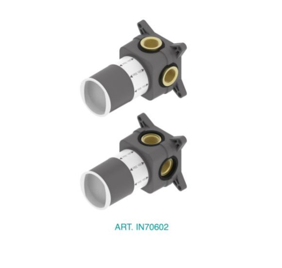 QD MagistroLab potinkinės dėžutės 3-jų krypčių maišytuvui