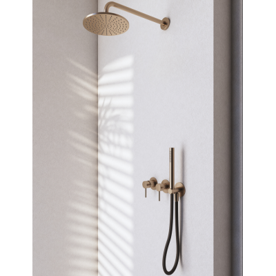 QD MagistroLab Curvy 65 potinkinė dušo sistema (30cm dušo galva)