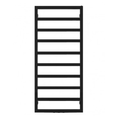 Terma Grid rankšluosčių džiovintuvas 111x50 cm, juodos matinės spalvos