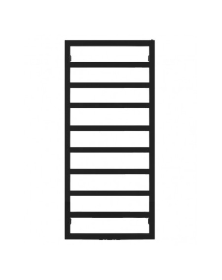 Terma Grid rankšluosčių džiovintuvas 111x50 cm, juodos matinės spalvos