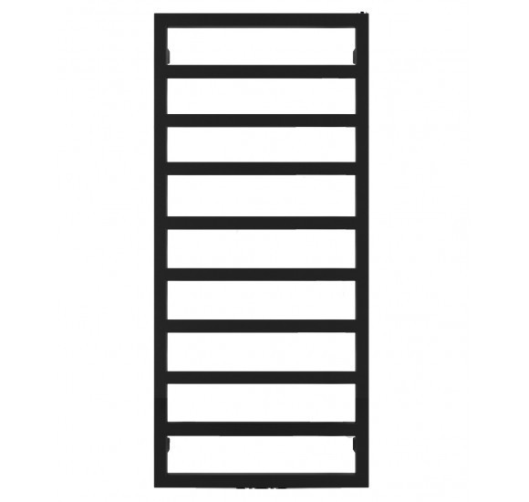 Terma Grid rankšluosčių džiovintuvas 111x50 cm, juodos matinės spalvos