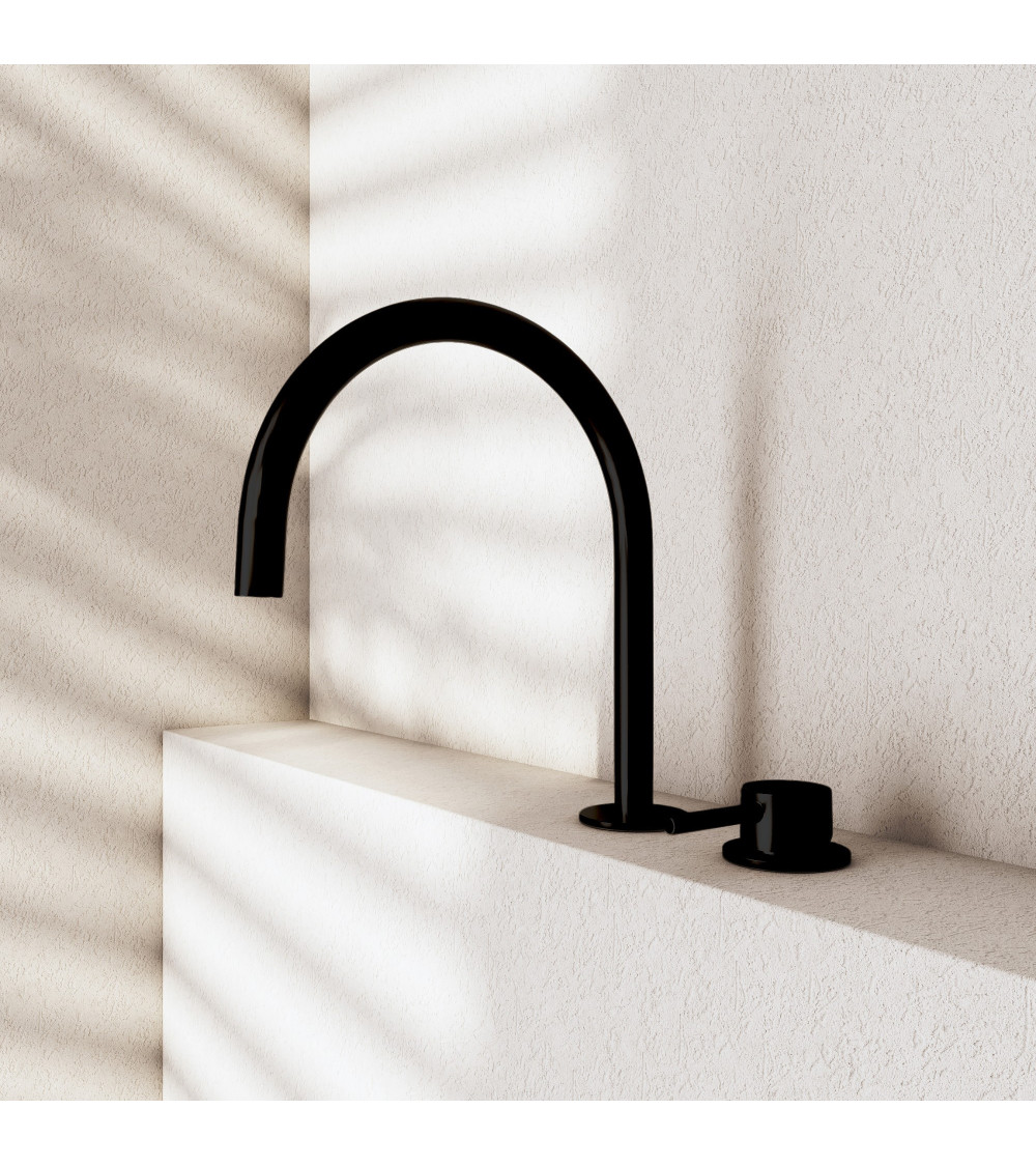 QD MagistroLab Curvy 65 dviejų dalių maišytuvas praustuvui (pasirinkite spalvą)