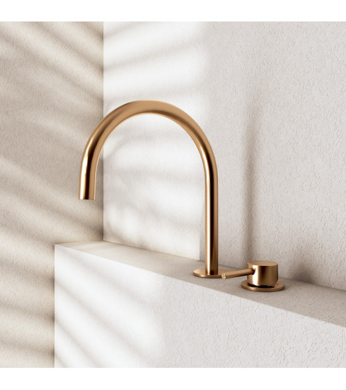 QD MagistroLab Curvy 65 dviejų dalių maišytuvas praustuvui (pasirinkite spalvą)