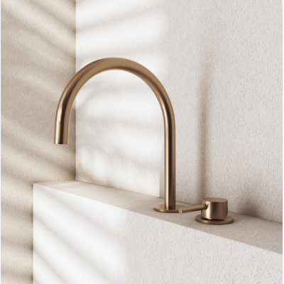 QD MagistroLab Curvy 65 dviejų dalių maišytuvas praustuvui (pasirinkite spalvą)