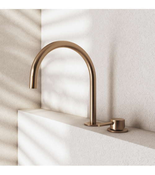 QD MagistroLab Curvy 65 dviejų dalių maišytuvas praustuvui (pasirinkite spalvą)