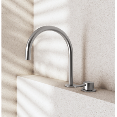 QD MagistroLab Curvy 65 dviejų dalių maišytuvas praustuvui (pasirinkite spalvą)