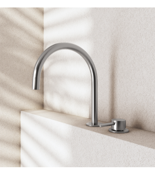 QD MagistroLab Curvy 65 dviejų dalių maišytuvas praustuvui (pasirinkite spalvą)