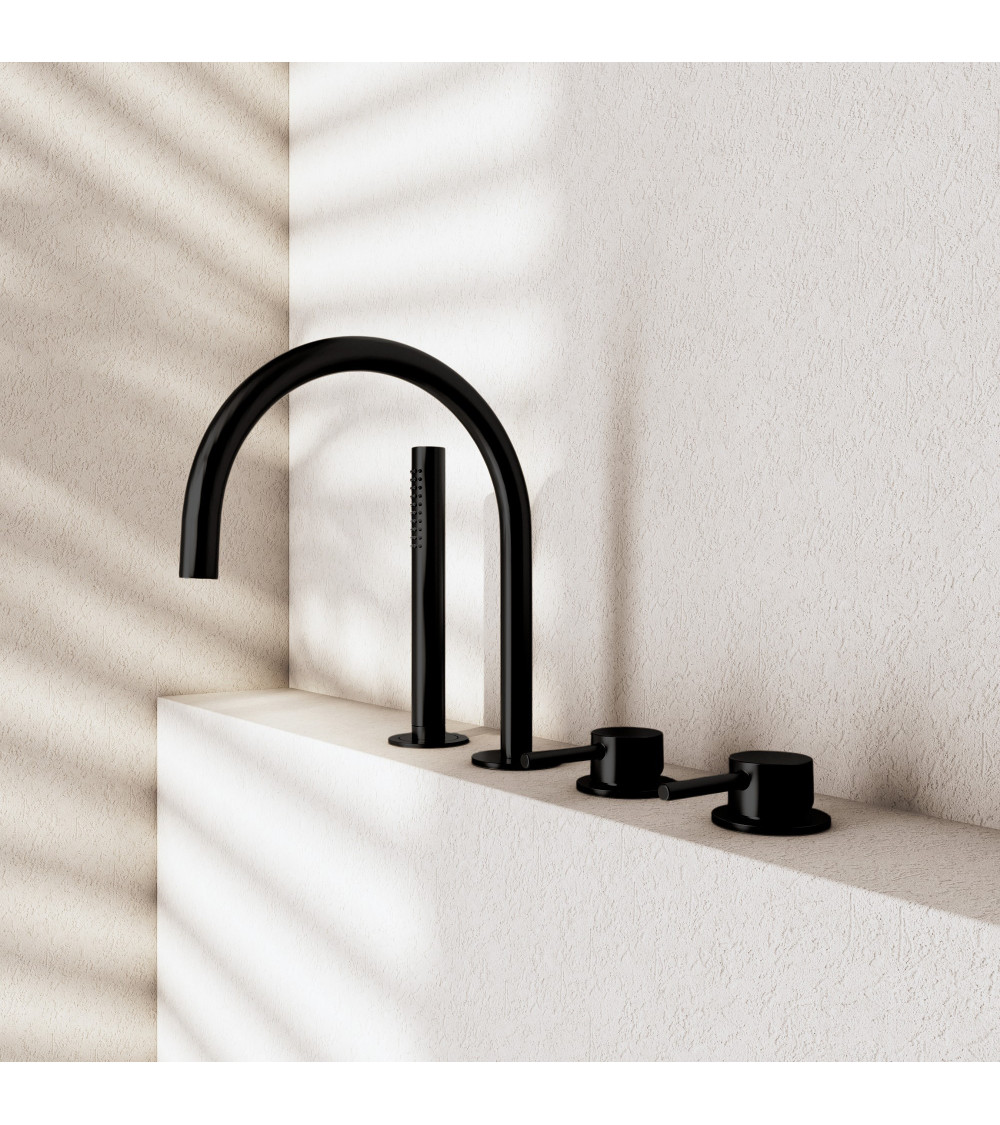 QD MagistroLab Curvy 65 Vonios maišytuvo komplektas, pasirinkite spalvą