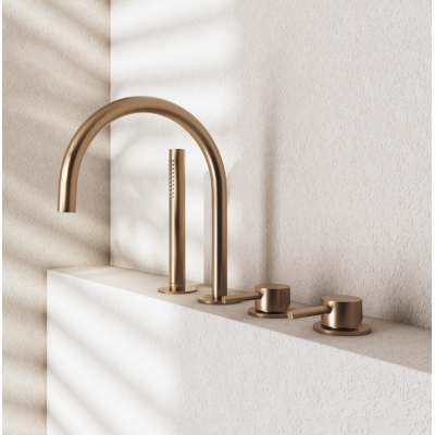 QD MagistroLab Curvy 65 Vonios maišytuvo komplektas, pasirinkite spalvą