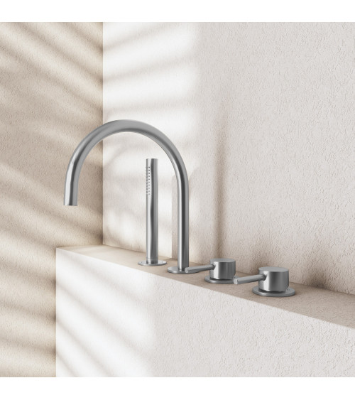 QD MagistroLab Curvy 65 Vonios maišytuvo komplektas, pasirinkite spalvą