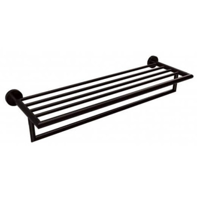 Bemeta Dark Rankšluosčių lentynėlė 500 mm (juodos spalvos)