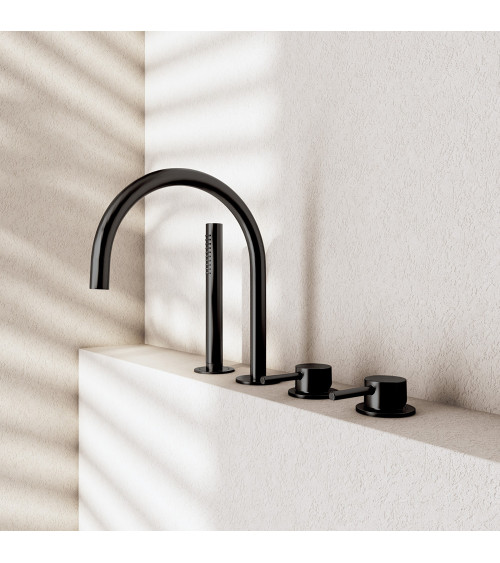 QD MagistroLab Curvy 65 Vonios maišytuvo komplektas, pasirinkite spalvą