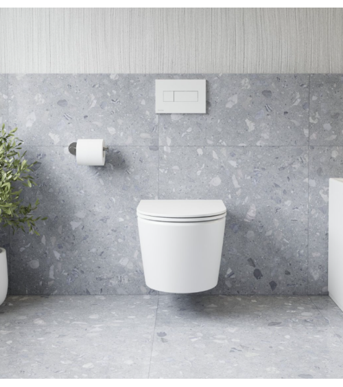 Ravak Flow pakabinamas klozetas su„SoftClose“ dangčiu komplekte