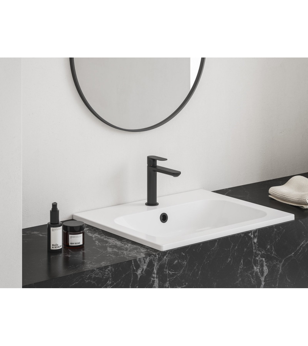 Ravak Eleganta EL 012.00 Praustuvo maišytuvas, juodos spalvos