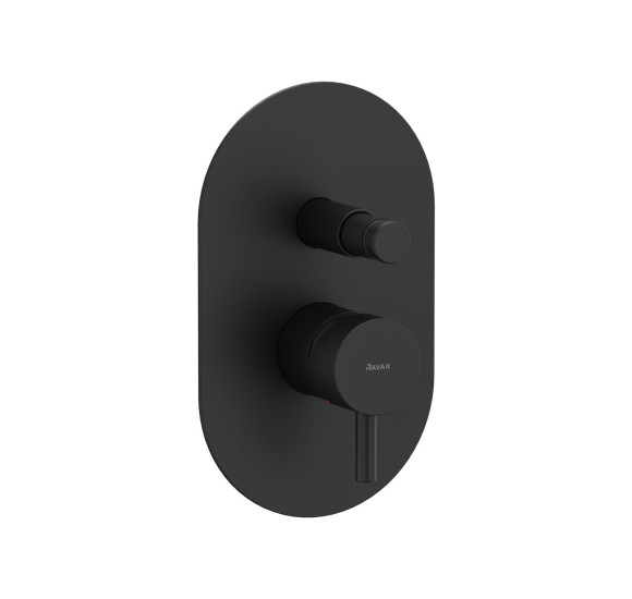 Ravak Espirit potinkinis maišytuvas su korpusu, 2 krypčių, su automatiniu jungikliu (pasirenkama spalva)