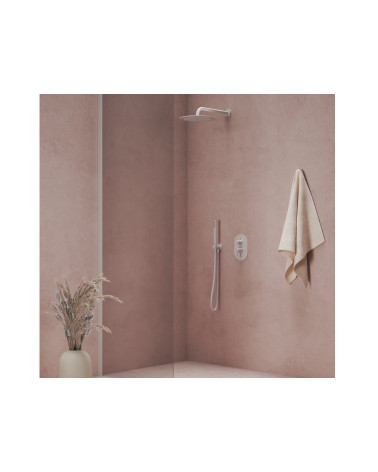 Ravak Espirit termostatinis potinkinis maišytuvas be korpuso, 2 krypčių, su jungikliu (pasirenkama spalva)