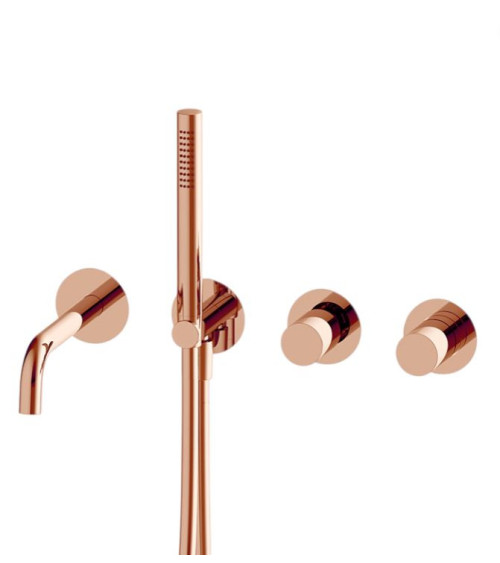 QD MagistroLab Hammer Potinkinis vonios maišytuvas (4-ių dalių), be potinkinių dėžučių