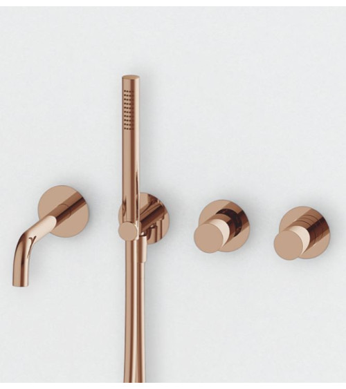 QD MagistroLab Hammer Potinkinis vonios maišytuvas (4-ių dalių), be potinkinių dėžučių