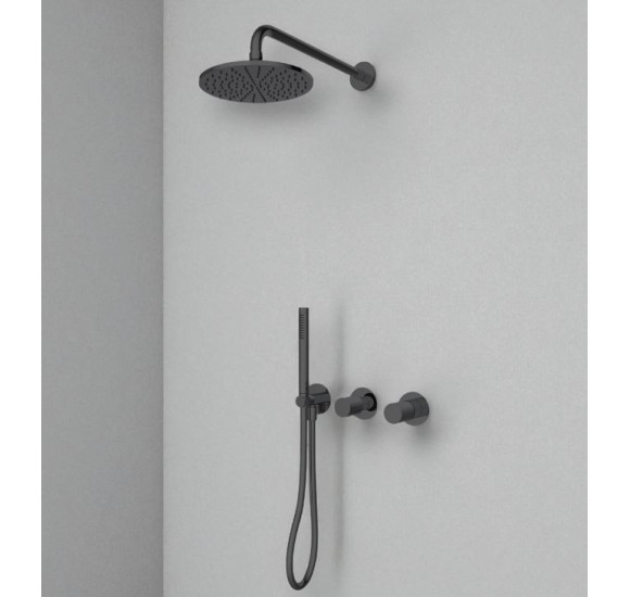 QD MagistroLab Hammer Potinkinė dušo sistema, be potinkinių dėžučių