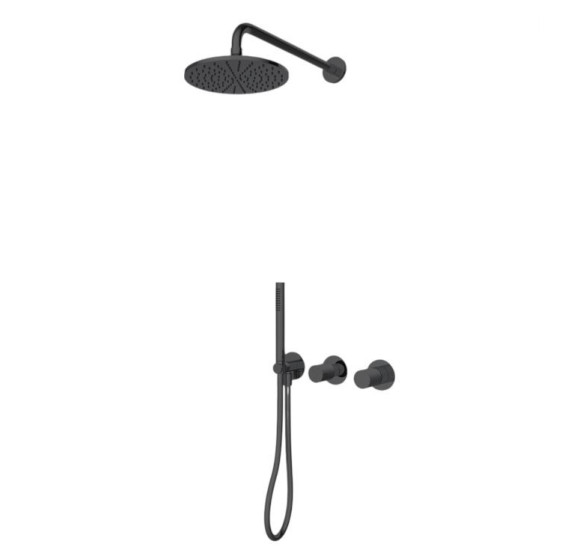 QD MagistroLab Hammer Potinkinė dušo sistema, be potinkinių dėžučių