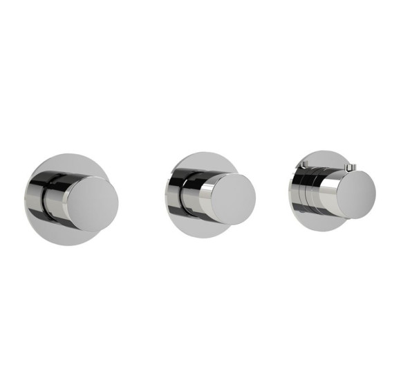 QD MagistroLab potinkinis termostatinis dušo maišytuvas su diverteriu (be potinkinės dalies)