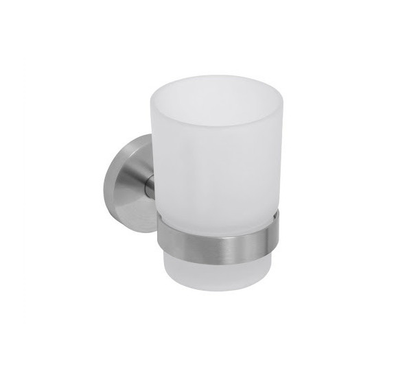 Bemeta Neo Stiklinė su laikikliu (nerūdijančio plieno spalvos)