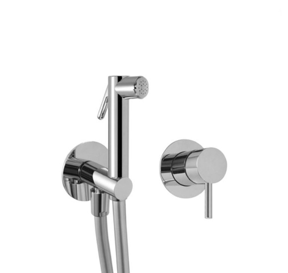 QD MagistroLab Curvy potinkinis bide dušelio komplektas (be instaliacinės dėžutės)