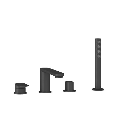 Ravak Chrome II vonios krašto maišytuvas, su dušeliu