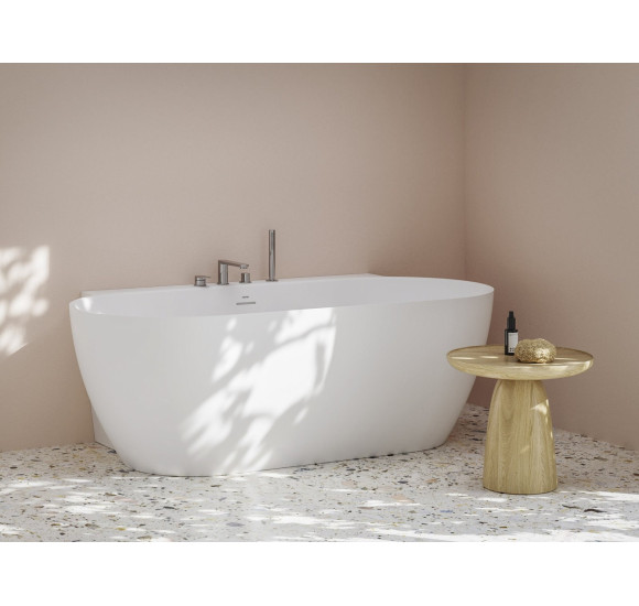 Ravak Chrome II vonios krašto maišytuvas, su dušeliu