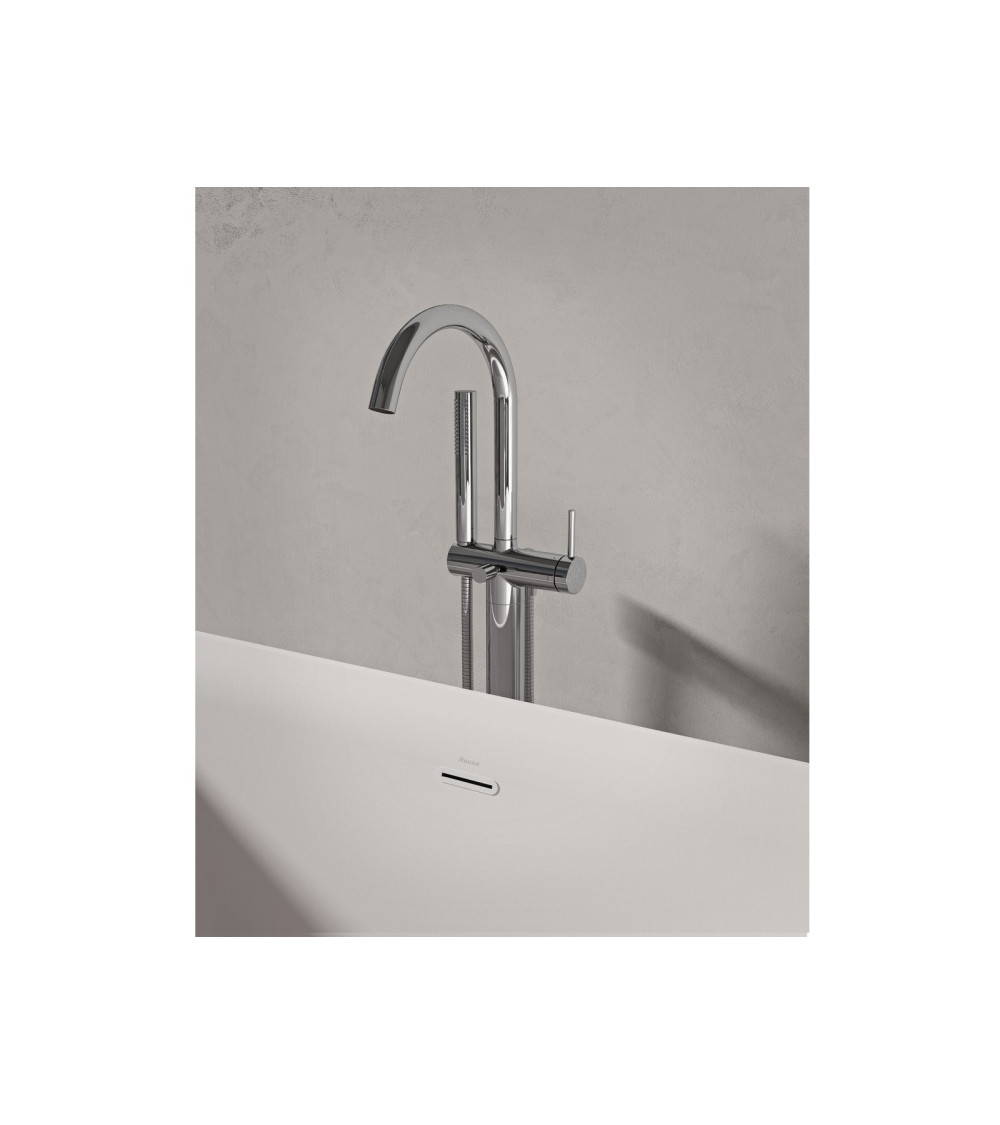 Ravak Freedom grindinis vonios maišytuvas (be potinkinės dalies)