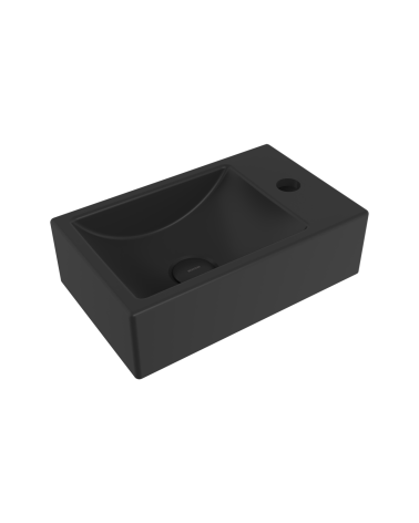 Bocchi Milano pastatomas/pakabinamas praustuvas 37cm (dešinė)