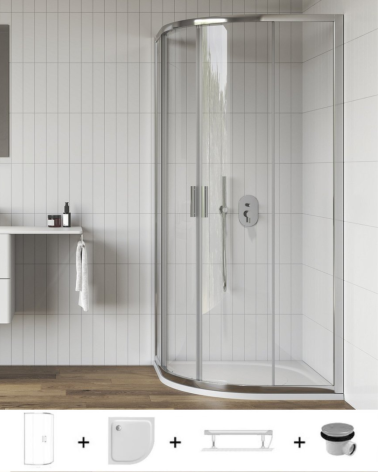 Ravak 5in1 dušo komplektas Blix II NBLCP4, 90x90