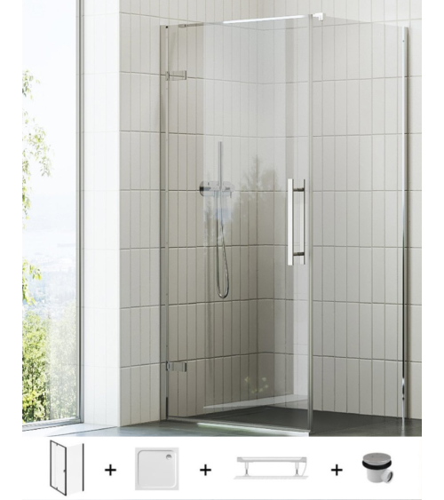 Ravak dušo komplektas 5 in 1 Cool! COSD1 + COPS (chromo spalvos profiliai)