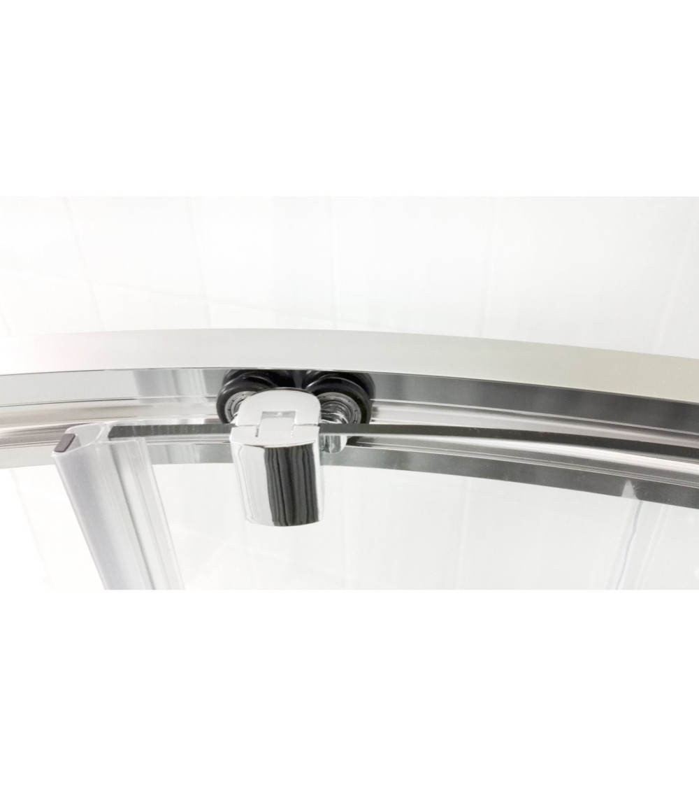 Ravak dušo komplektas 5in1 Blix Slim BLSCP4, 80x80, chromo spalvos profiliai