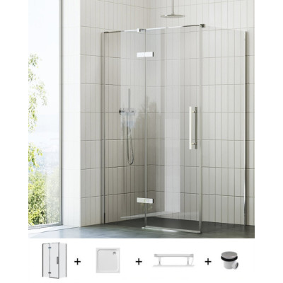 Ravak 5in1 dušo komplektas Cool! COSD2 + COPS, 100x100 cm