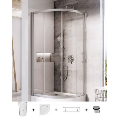 Ravak 5in1 dušo komplektas X-Point XP1CP4, 90x90