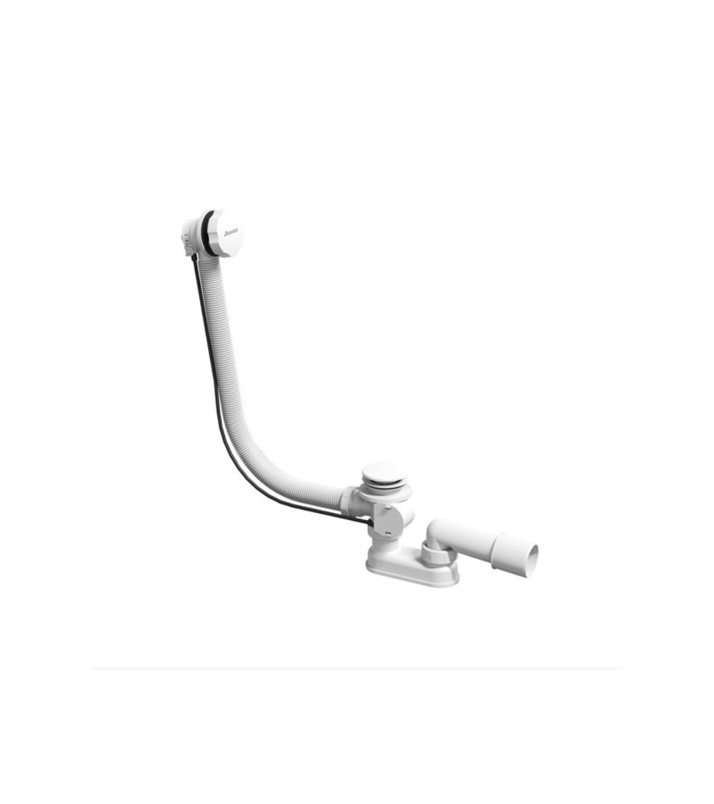 IŠPARDAVIMAS. Ravak Chrome Slim stačiakampės vonios komplektas 170x75, su apdaila, sifonu, kojelėmis (iš ekspozicijos)