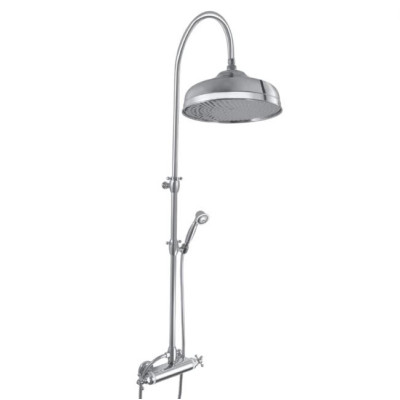 QD MagistroLab Epoque virštinkinė termostatinė dušo sistema, reguliuojamo aukščio