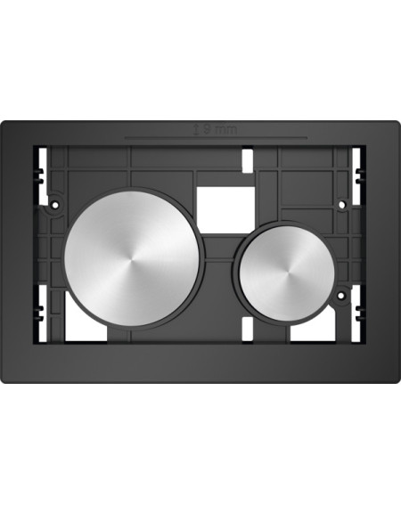 TECEloop tvirtinimo rėmelis su mygtukais (nerūdijančio plieno spalvos)